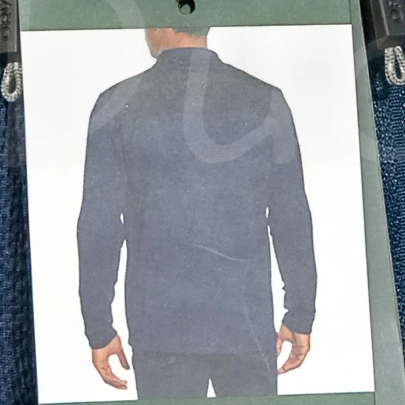 Orvis men bonded mesh full-zip Jacket BLUE - Picture 12 of 12